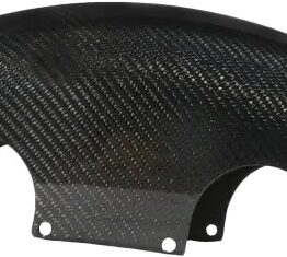 Hofmann Designs Carbon Fiber Shorty 19in Front Fender For Harley FLH 86-13