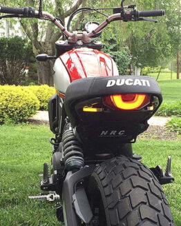 Tucked Fender Eliminator w/ Plate Light & Signals