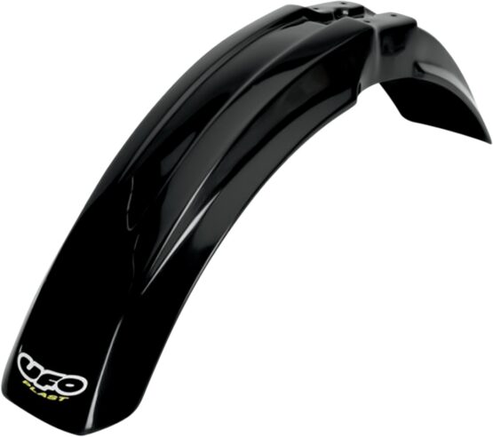 Front fender - black - for Kawasaki