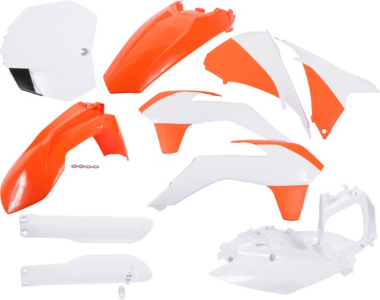 Full Plastic Kit - White/Orange