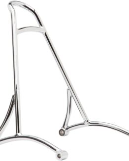 Short Round 13" Sissy Bar Chrome