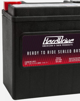 HardDrive HVT14L Factory Activated Sealed AGM Battery 12V 240CCA For Harley