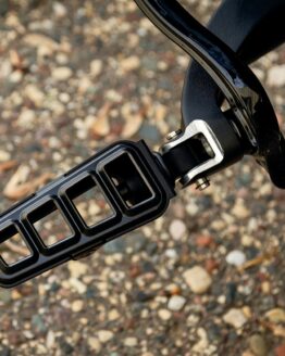 Kuryakyn Dillinger Footpegs Satin Black w/o Adapter