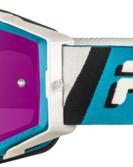 Fly Racing Zone Elite Goggle Blue/White Magenta Mirror/Smoke Lens