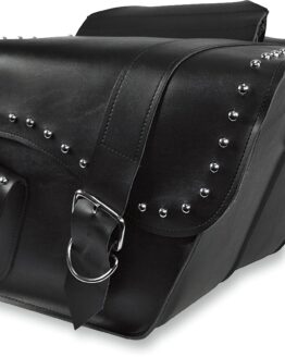Willie & Max Ranger Studded Slant Saddlebags 16"x11"x6.5"