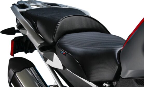 World Sport Performance Plain CarbonFX Vinyl 2-Up Seat - Black