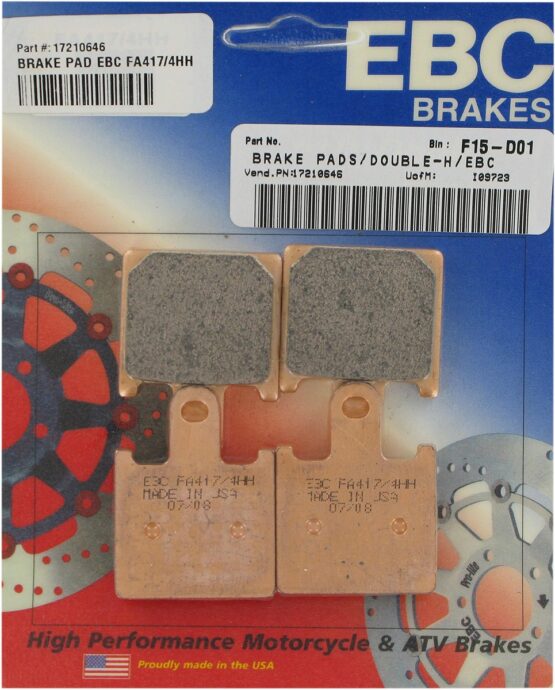 Sintered Double-H Brake Pads - Image 2