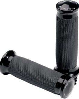 Contour Renthal Wrapped Grips Black by Performance Machine TBW