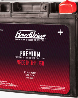 HardDrive Premium Battery GYZ32HL/YIX30L 500CCA For Harley Touring