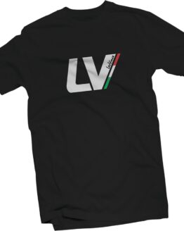Leovince T-Shirt Black White Large Men's