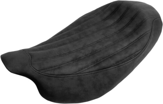 Knuckle Ribbed Solo Seat Black Gel