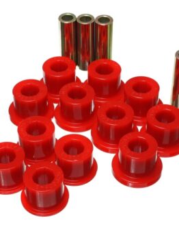 Energy Suspension Rear Leaf Spring Bushings - Red Fits 05-14 Toyota Tacoma