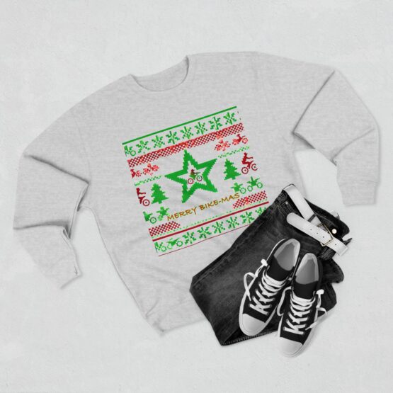 Festive Unisex Crewneck Sweatshirt - Bad Christmas Sweater - Image 23