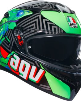 AGV K3 Kamaleon Full Face Helmet Green 2XL Unisex