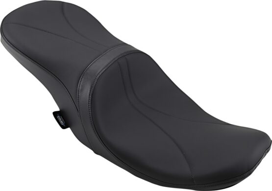 Low-Profile Stitched Leather 2-Up Seat