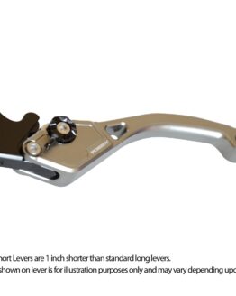 V3 2.0 TI-Silver Shorty Clutch Lever