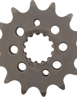 Supersprox Steel Front Sprocket 14T Fits 00-07 Honda Kawasaki