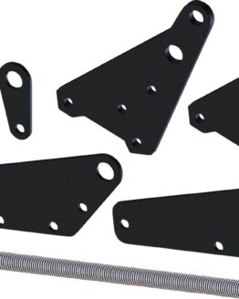 KFI Pro 2.0 Push Tube +4 in. Leveling Kit