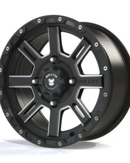 Bullite Lancer Wheel Black 15x7 4x137 5+2