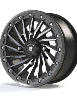 Bullite Blade Wheel 14x7 4x137 Black/Gun Metal