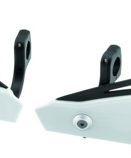 ProTaper Brush Guard Kit White Fits Oversized and 7/8 in Bars