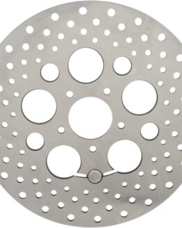 Solid Drilled Front Brake Rotor 300mm