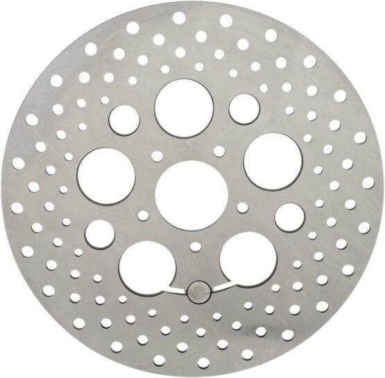 Solid Drilled Front Brake Rotor 300mm