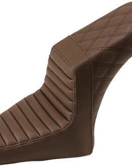 Step-Up Tuck and Roll 2-Up Seat Brown