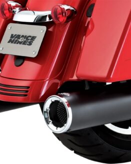 Hi-Output Black Dual Slip On Exhaust