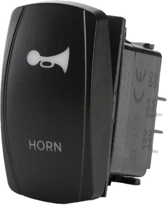 "Horn" Momentary Illuminated Rocker Switch