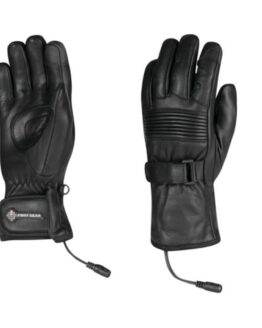 FirstGear Heated Rider iTouch Gloves Black Medium