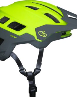6D ATB-2T Ascent Bicycle Helmet M/L Gray Matte Fluorescent Yellow
