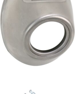 FMF Powercore 4 Q4 Stainless Replacement Rear Cone Cap Straight Cut