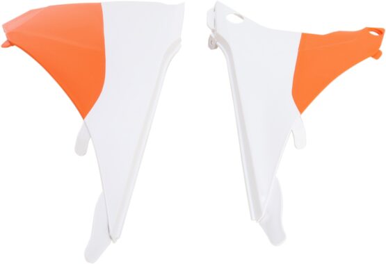 Air Box Covers - White/Orange