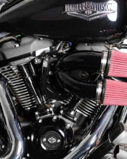 S&S Tuned Induction Air Cleaner Kit Black 170-0567A