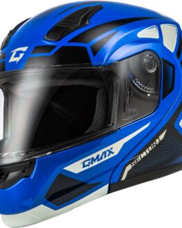 GMAX MD-04 Sector Modular Helmet Blue/Black Medium