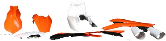 Full Plastic Kit - Orange/White/Black Original 2014 - Image 4