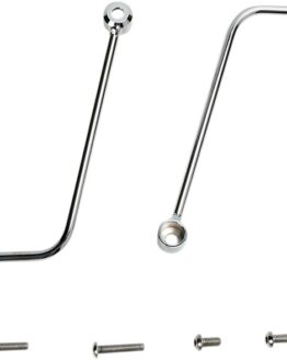 Cobra Chrome Saddlebag Supports Fits Honda Rebel 250 1996-2016