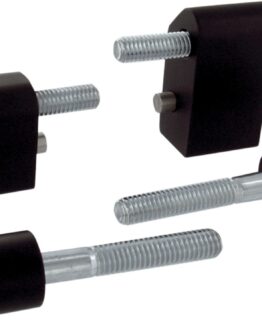 Driver Floorboard 1-1/4" Extensions - Black