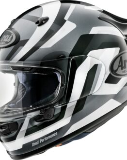 Arai Contour-X Snake Helmet Large Silver/Black/White