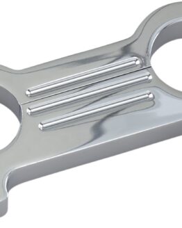 Accutronix T-Bar Gauge Mount Adapter Chrome 1-1/4 Inch