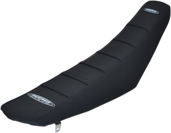 6-Rib Water Resistant Seat Cover - Black