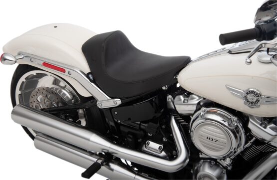 EZ Mount Smooth SR Leather Solo Seat Black Low - Image 4