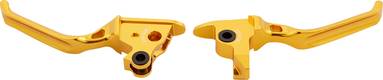 Arlen Ness Method Lever Set Gold for Harley Touring Models - Image 3