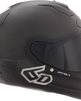 6D ATS-1R Solid Full Face Helmet Matte Black XL