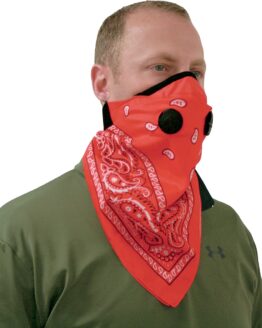 ATV Tek Pro Bandana Dust Mask Red