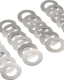 Feuling Rocker Shaft Shims 0.005in M8 24 Pack For Harley-Davidson