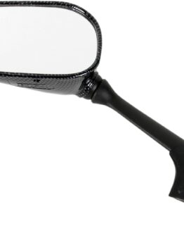 Left Mirror Replacement - Carbon Fiber Look