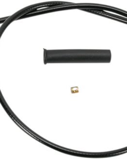 Drag Specialties Black Vinyl Idle Cable 39.5in For Harley-Davidson