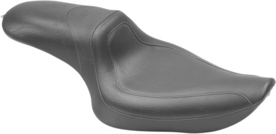 Fastback Smooth Vinyl 2-Up Seat - Black